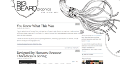 Desktop Screenshot of bigbeardgraphics.com